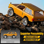 MN-168 1/12 RC Crawler - Classic 1970s Styling, 4WD, 280 Motor, 100m Range, 40-Min RTR