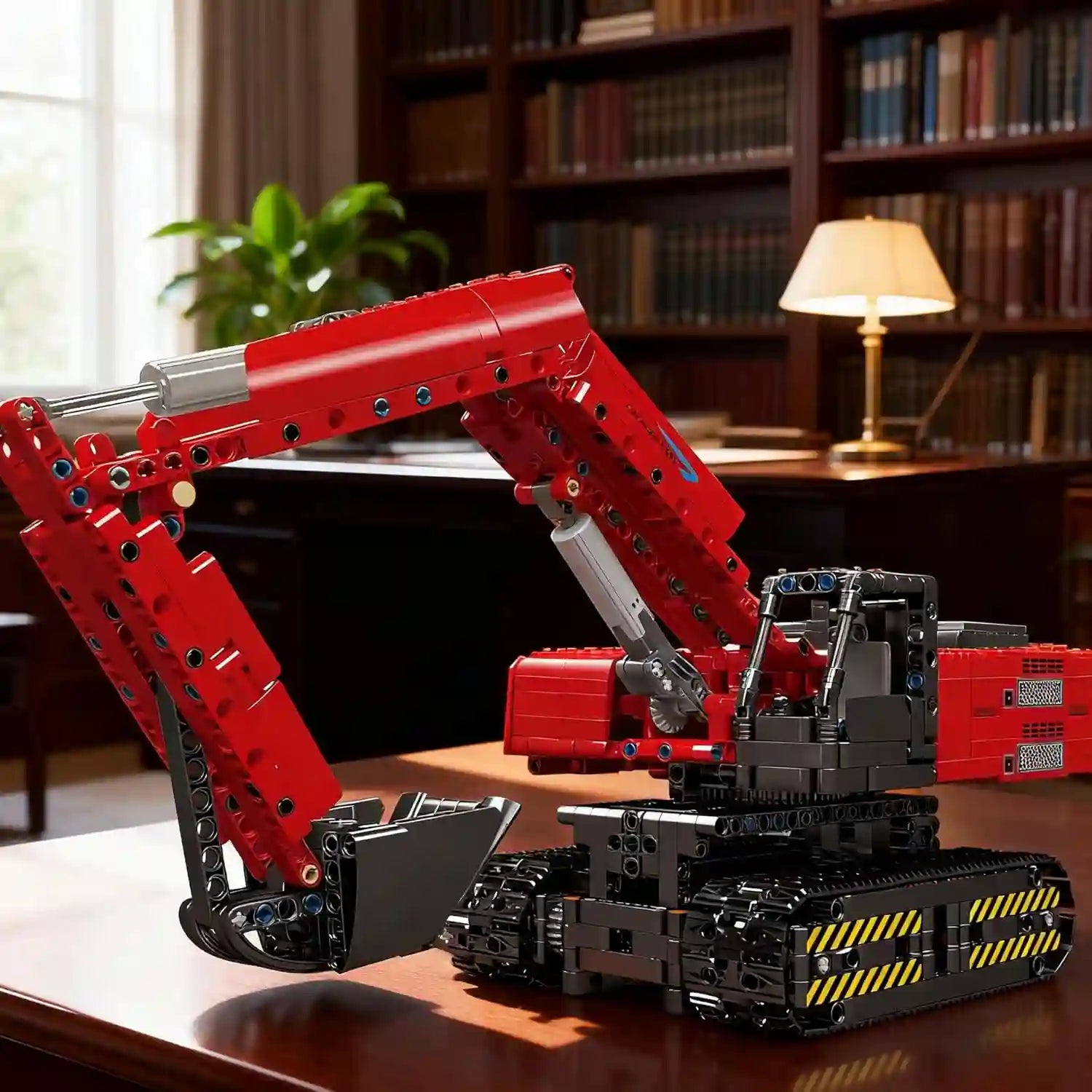 Mould King 15062 Motorized Technik Excavator | 1,500+ Pcs App-Controlled STEM Building Set