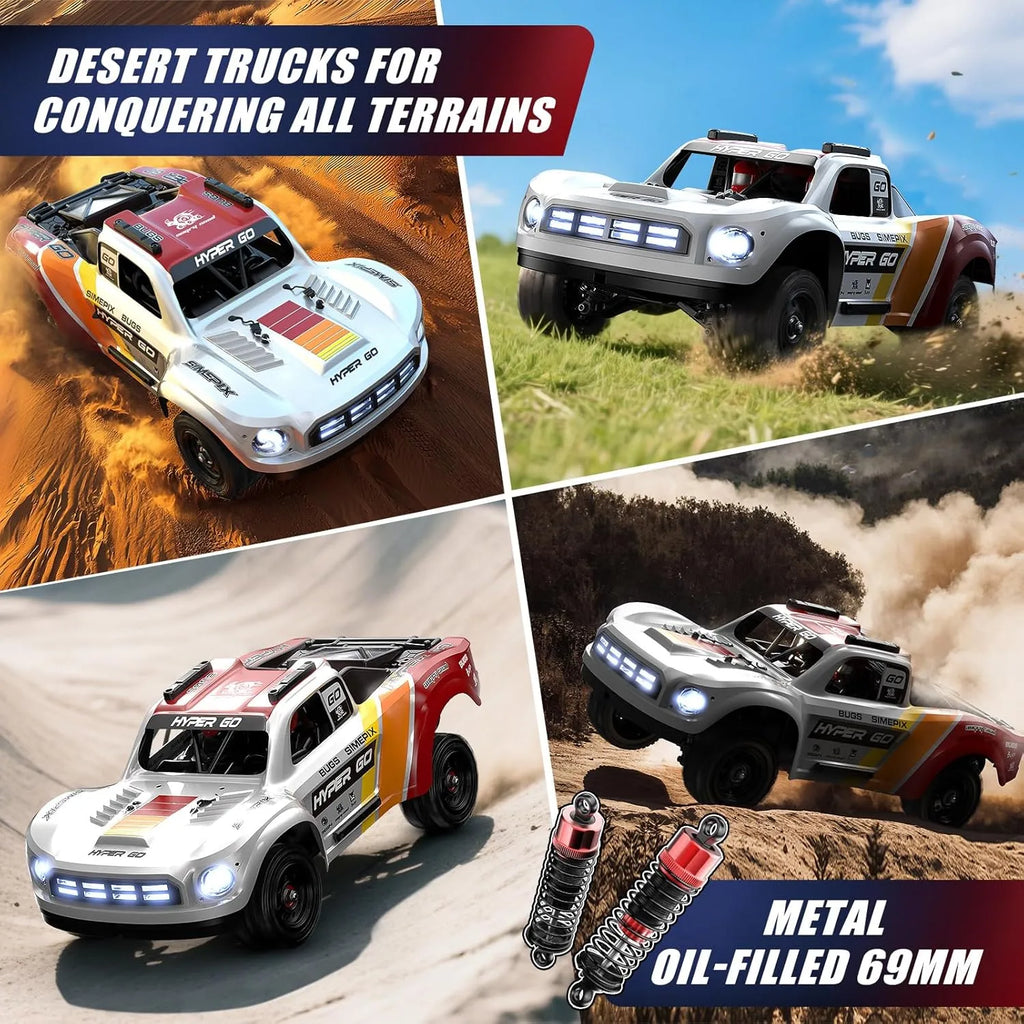 Mytoys MJX Hyper GO 14211 1/14 Brushless 4X4 RC Desert Truck (45 MPH / 72 KM/H)