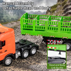 HUINA 1312 1/18 Scale Remote Control Tractor Truck with Lights & Sound