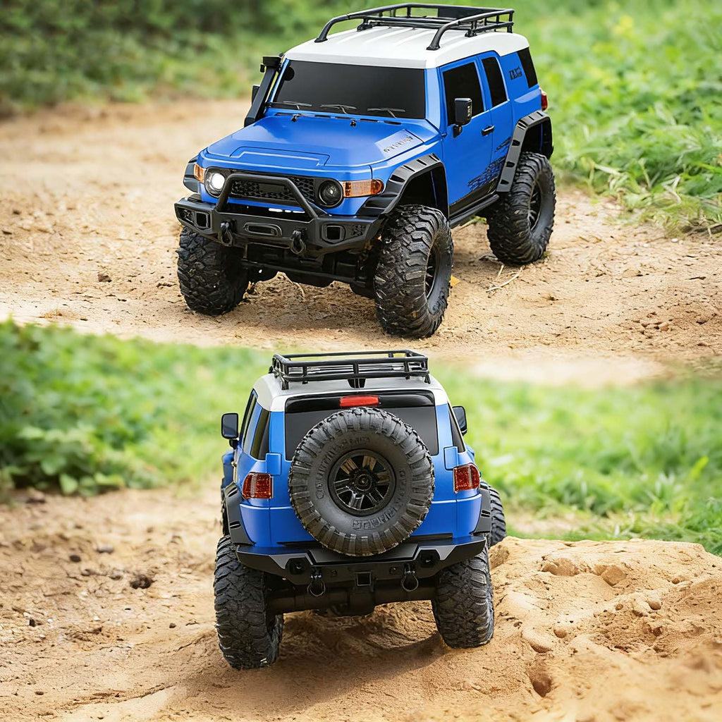 MY TOYS 1/10 Scale RC Crawler - 4WD Hobby Grade Offroad Rock Crawler (ABS Hard Shell & RTR)