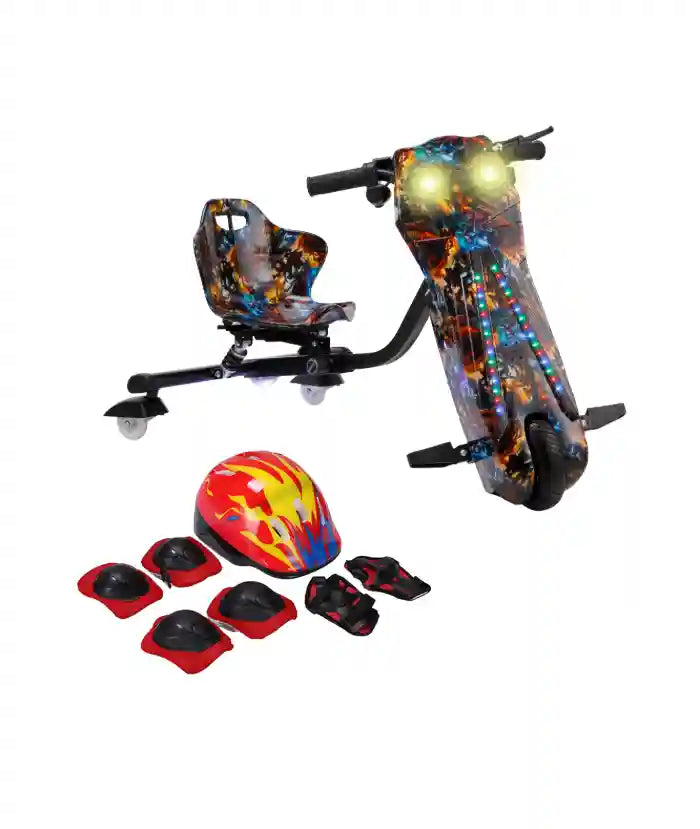 3-Wheel Electric Drift Scooter Multi Colors