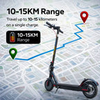 MT658 Electric Kick Scooter - 45 km/h, 350W, 15km Range, 36V, 100Kg Max Load