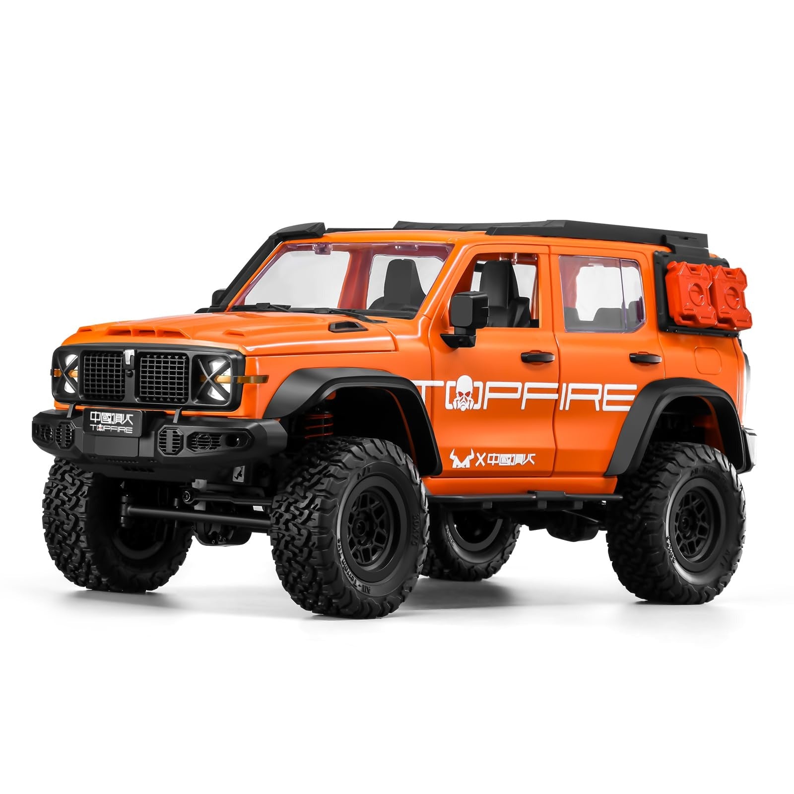 MYTOYS MN300 1/12 Scale 4x4 RC Crawler – Hobby Grade Wrangler-Style Off Road Remote Control Truck (2-Speed, LED Lights)