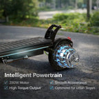 MT650 High-Speed Electric Kick Scooter – 45 km/h, 350W, 36V, 15-18 km Range, 100 KGs Max Weight – Foldable & Free Safety Gears