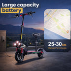 Mytoys High-Speed Electric Scooter | 750W Motor, 65km/h Max Speed, 10" Off-Road Tires & Removable Seat