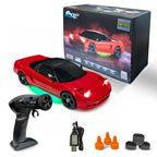 MYTOYS 1/18 4WD Drift RC Car – 2.4G High-Speed Racing Car with ESP Gyro, LED Lights & Interchangeable Wheels (RTR Ready-to-Run)