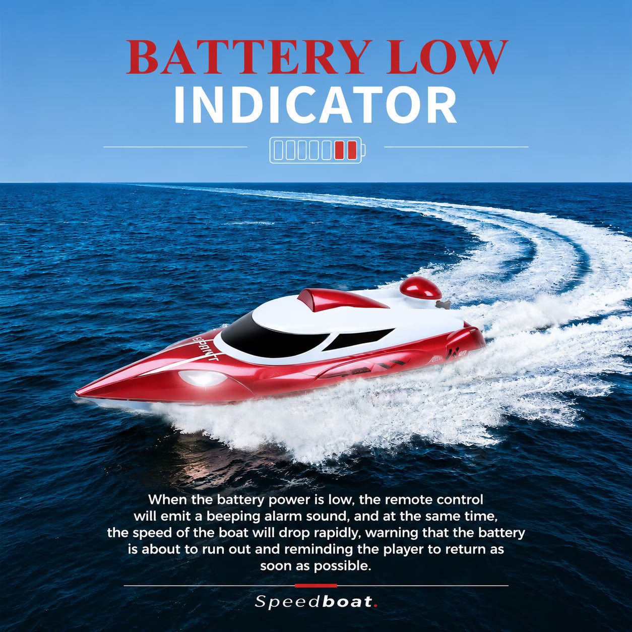 MYTOYS WL918 RC Boat 2.4GHz RTR High-Speed Remote Control Racing Boat (35 KM/H)