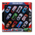 Mytoys Alloy Mini Pull Back Toy Car Set – 12 Pcs (1:64 Scale)