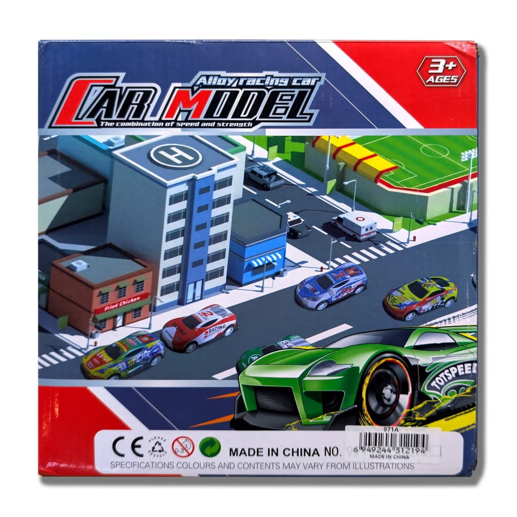 Mytoys Alloy Mini Pull Back Toy Car Set – 12 Pcs (1:64 Scale)