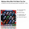 Mytoys Alloy Mini Pull Back Toy Car Set – 12 Pcs (1:64 Scale)