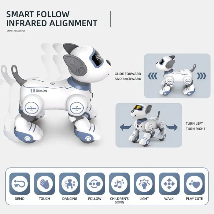 MyToys Remote Control Robot Dog Toy for Kids – Interactive Smart Walking & Dancing Puppy