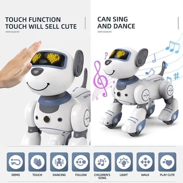 MyToys Remote Control Robot Dog Toy for Kids – Interactive Smart Walking & Dancing Puppy
