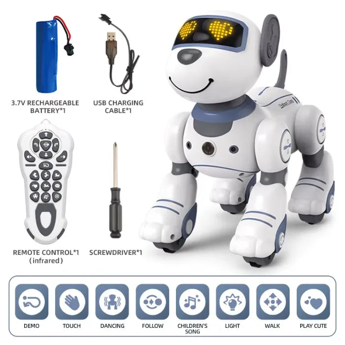 MyToys Remote Control Robot Dog Toy for Kids – Interactive Smart Walking & Dancing Puppy