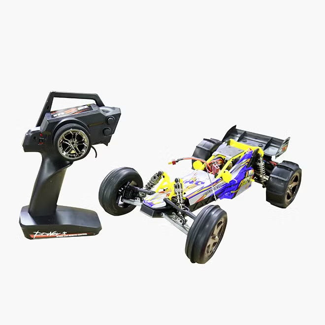Baja 5SS MT828 Remote Control Racing Car with Sand Tires, 4WD Suspension & All‑Terrain Performance – Multicolour