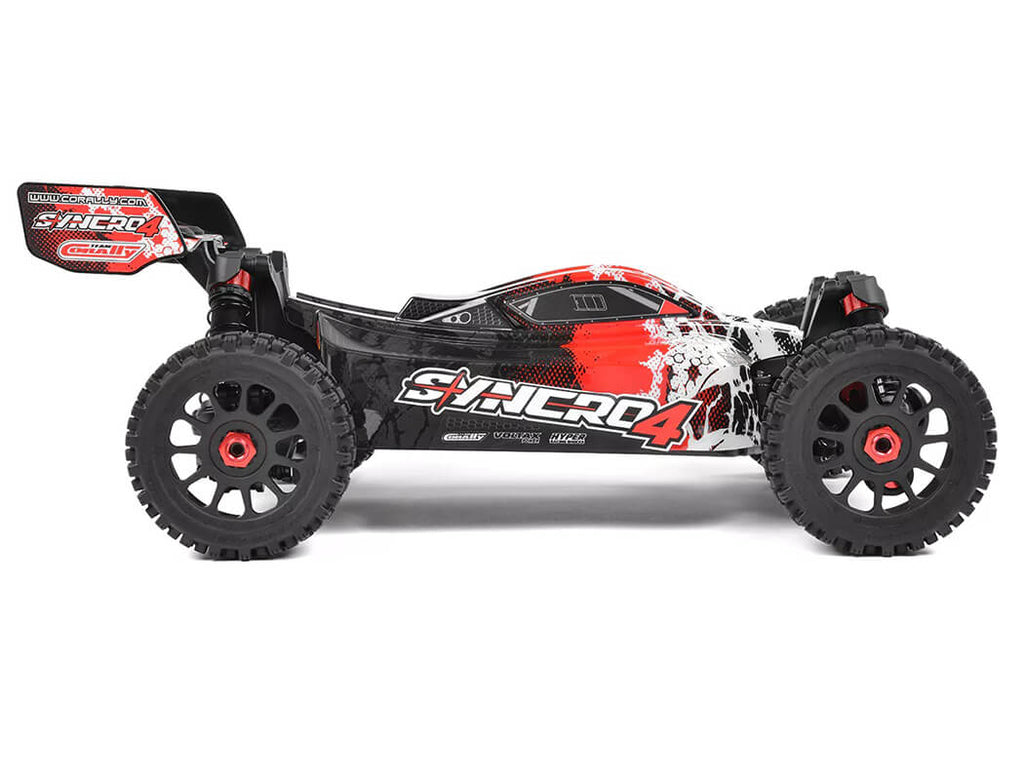 Team Corally Syncro-4 1:8 4WD Brushless RC Buggy – High Speed Off-Road RTR (No Battery/Charger)