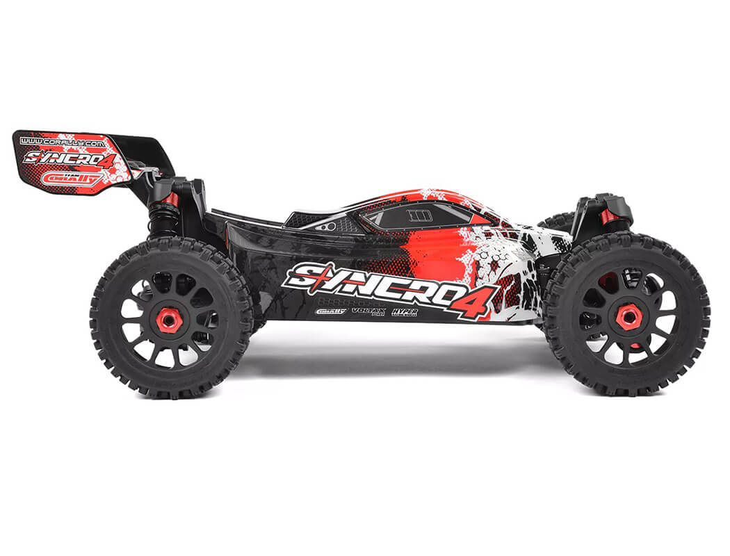 Team Corally Syncro-4 1:8 4WD Brushless RC Buggy – High Speed Off-Road RTR (No Battery/Charger)