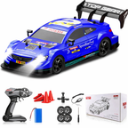 MY TOYS 1:16 Scale 4WD High-Speed RC Drift Car with LED Lights & Accessories