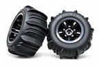MYTOYS Typhoon RC Sand Tires & Wheels – Paddle Tyres for RC Monster Truck 2Pc Set