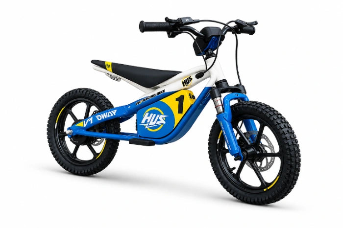 HUS V1 Kids Dirt E-Bike | 653W Brushless Motor, 36V 5.0Ah Battery, Up to 33 km/h
