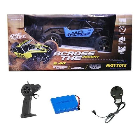 Desert Hobby High‑Speed Remote Control Truck with Quad Suspension – 25 km/h RC Toy for Kids