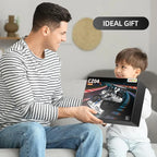 MYTOYS 2-in-1 RC Drone &amp; Stunt Drone for Kids – Land &amp; Air 360° Flying Drone with, 3 Speed Modes &amp; LED Lights