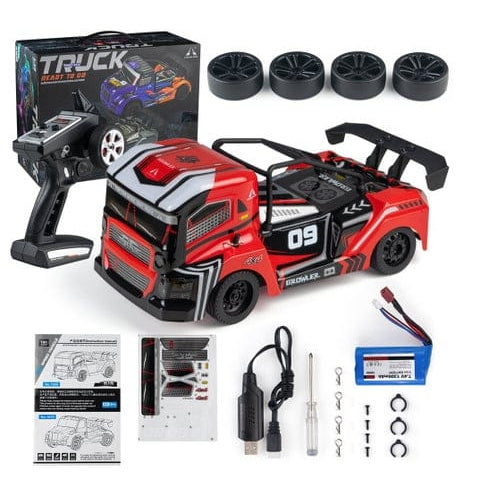 1/16 Scale 4WD High‑Speed Drift RC Car with LED Lights (Model SG‑1609)-