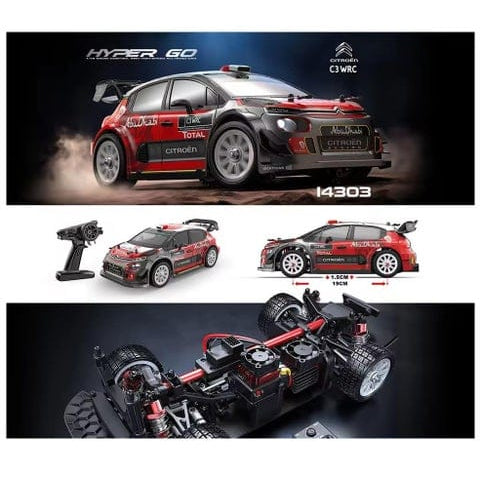 1/14 Scale Brushless 4WD High‑Speed RC Drift & Off‑Road Truck (Model 14303)