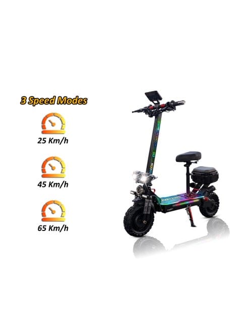 Mytoys  High‑Speed Electric Scooter 2000W, 65 km/h, Foldable-MT400