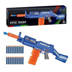 Epic Rage G4A Electric Dart Blaster with 20 Soft Foam Bullets (74×19×5cm)