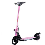 2 Wheels Electric Scooter for Kids, 130W Motor, LED Lights & Foldable Design (Blue)
