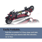 Mytoys MT358 High‑Speed Electric Scooter with Seat, 750W Motor, 65km/h