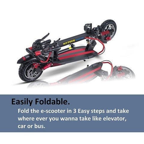 Mytoys MT358 High‑Speed Electric Scooter with Seat, 750W Motor, 65km/h