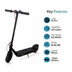 Mytoys MT515 Electric Scooter 1000W, 65km/h, 45km Range, 48V Battery