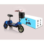 Mytoys MT740 Three Wheel Electric Scooter 350W, 35km/h, Foldable, 36V Battery, Seat & Basket