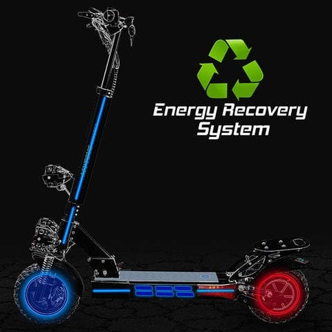 Mytoys MT958 Electric Scooter with Seat, 750W Motor, 55km/h Speed, 35km Range