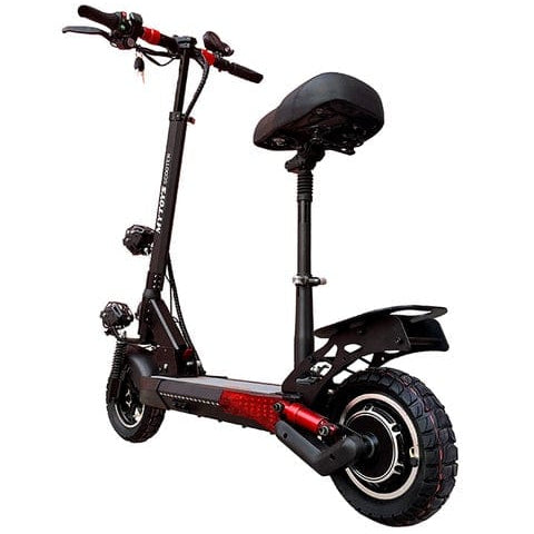 MT908 Power Full Motor 750W Electric Scooter with Seat, 55KM/H Speed, App Control & Off‑Road Tires