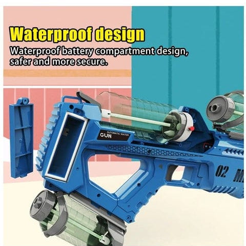 Mercury 02 Lightning Strike Electric Water Gun – 32ft High‑Speed Action with Dazzling Lights
