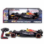 Maisto Tech 1:10 Scale Red Bull Racing RB19 Remote Control Formula 1 Car | Official F1 Licensed Large High Speed RC Race Car with 2-Speed Motor, Digital Proportional Control, Authentic Engine Sounds & USB Rechargeable Li-Ion Battery | Premium Toy Gift