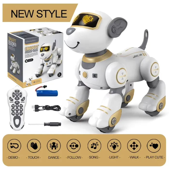 MyToys Remote Control Robot Dog Toy for Kids – Interactive Smart Walking & Dancing Puppy