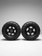 MYTOYS Typhoon RC Sand Tires & Wheels – Paddle Tyres for RC Monster Truck 2Pc Set