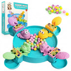 MyToys Hungry Frog Board Game for Kids — 2 to 4 Player Interactive Bean Eating Toy with 32 Multicolor Beans
