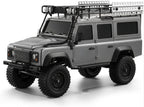 شاحنة MN-111C بمقياس 1/18، زاحفة تعمل بالتحكم عن بعد بنظام دفع رباعي 4WD، هيكل معدني وشاحنة صغيرة تعمل بالتحكم عن بعد مع محاور بوابية.