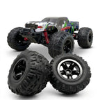 MYTOYS Typhoon RC Sand Tires & Wheels – Paddle Tyres for RC Monster Truck 2Pc Set