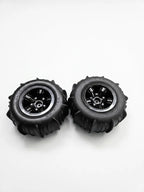 MYTOYS Typhoon RC Sand Tires & Wheels – Paddle Tyres for RC Monster Truck 2Pc Set
