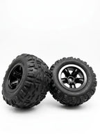 MYTOYS Typhoon RC Sand Tires & Wheels – Paddle Tyres for RC Monster Truck 2Pc Set