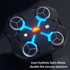 MyToys Electronic Music Boxing Trainer: Smart Wall Target with Bluetooth & Suction Cup Mount - Adjustable Reactive Punching Machine for Home Gym, Taekwondo & Sanda - No-Drill Installation