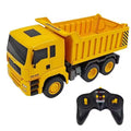 KALIWO 13553 Heavy-Duty RC Dump Truck | 1:18 Scale 6-Channel Rechargeable Construction Toy