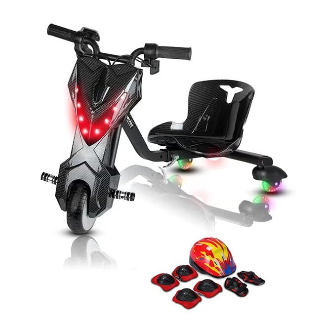 Mini 36V High-Power 360° Electric Drift Scooter with Bluetooth, Adjustable Body & Gear