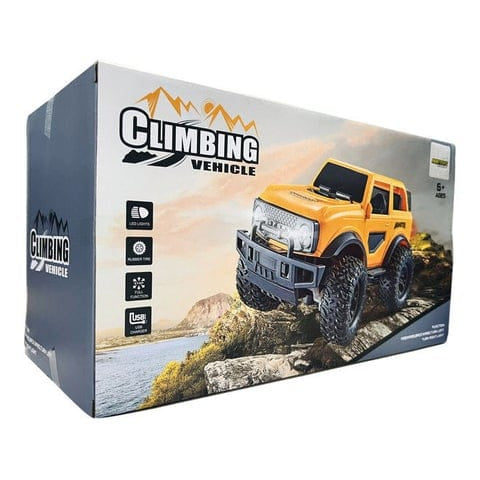 1/16 Scale 2.4GHz Off‑Road Climbing RC Racing Car (Model 518‑01)-Yellow